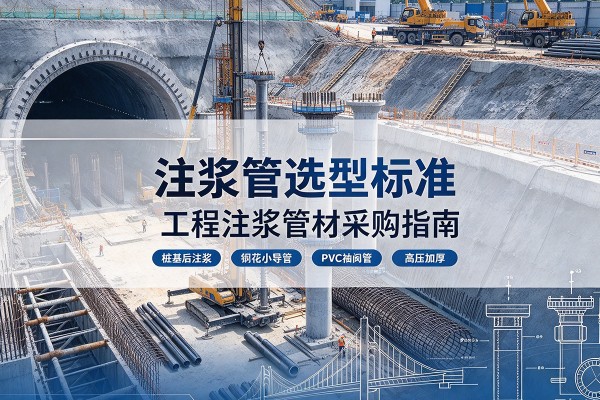 皋兰注浆管选型标准