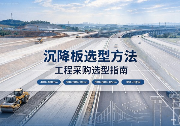 皋兰沉降板选择方法