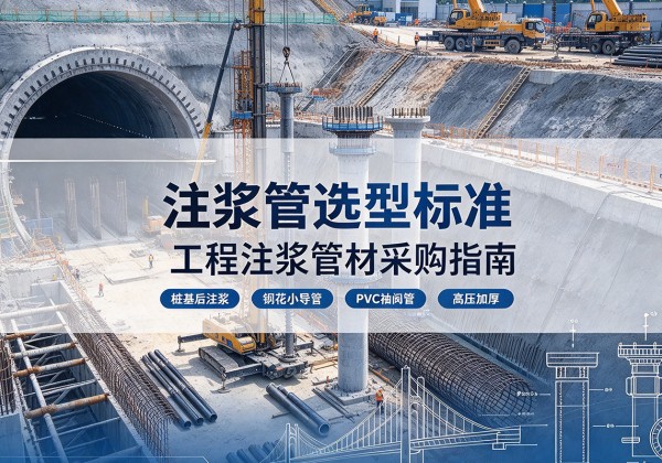皋兰注浆管选型标准